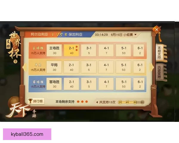 美加墨世界杯竞猜入口官方平台全面开启热血赛事竞猜活动